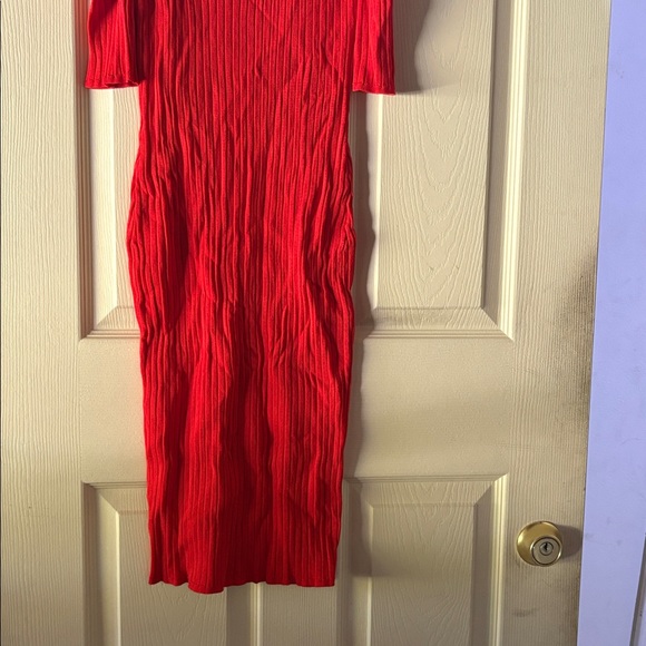 Guess Vibrant Red Knit Dress - Picture 5 of 5